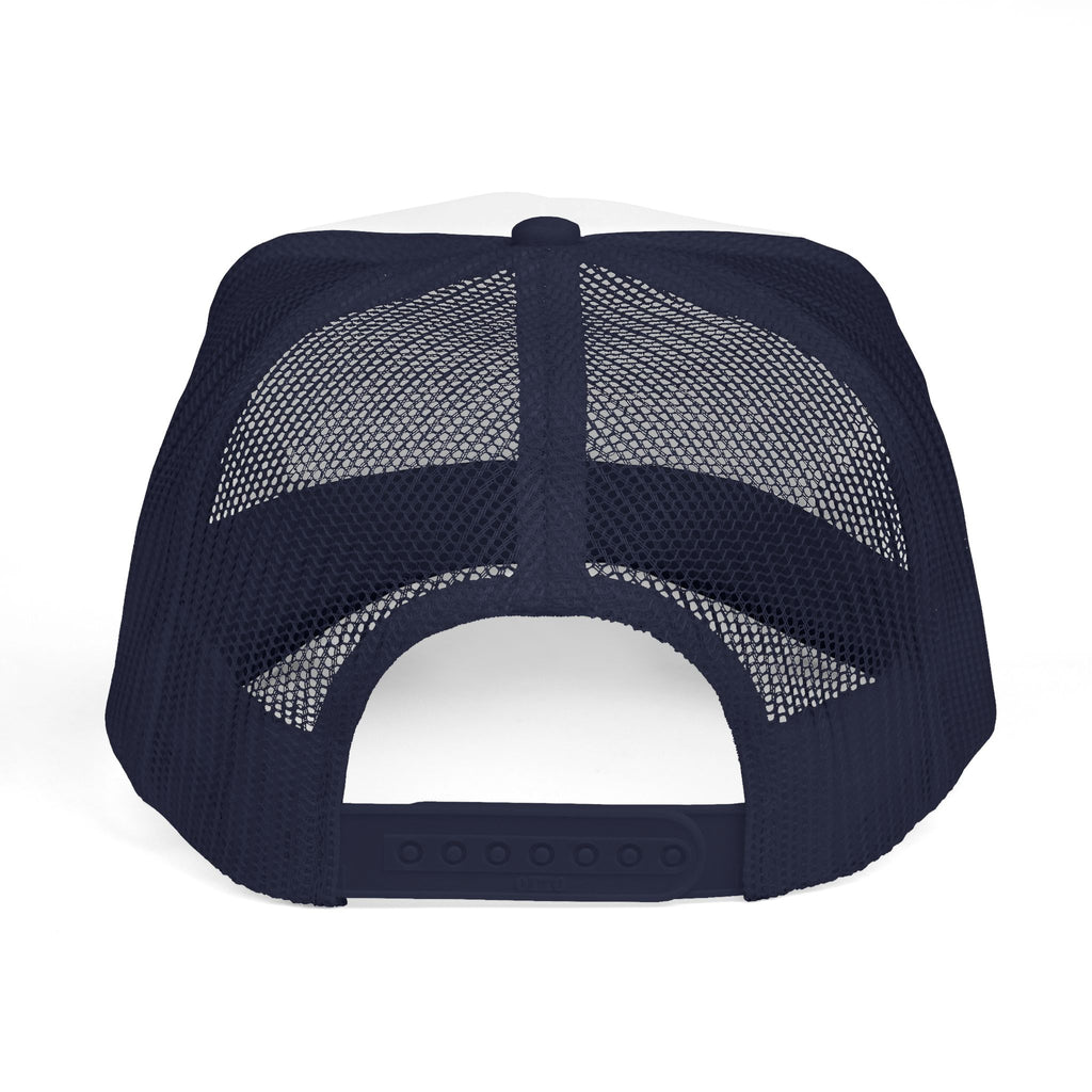 SBX Originals Trucker Cap — Black & White Logo Mesh Hat