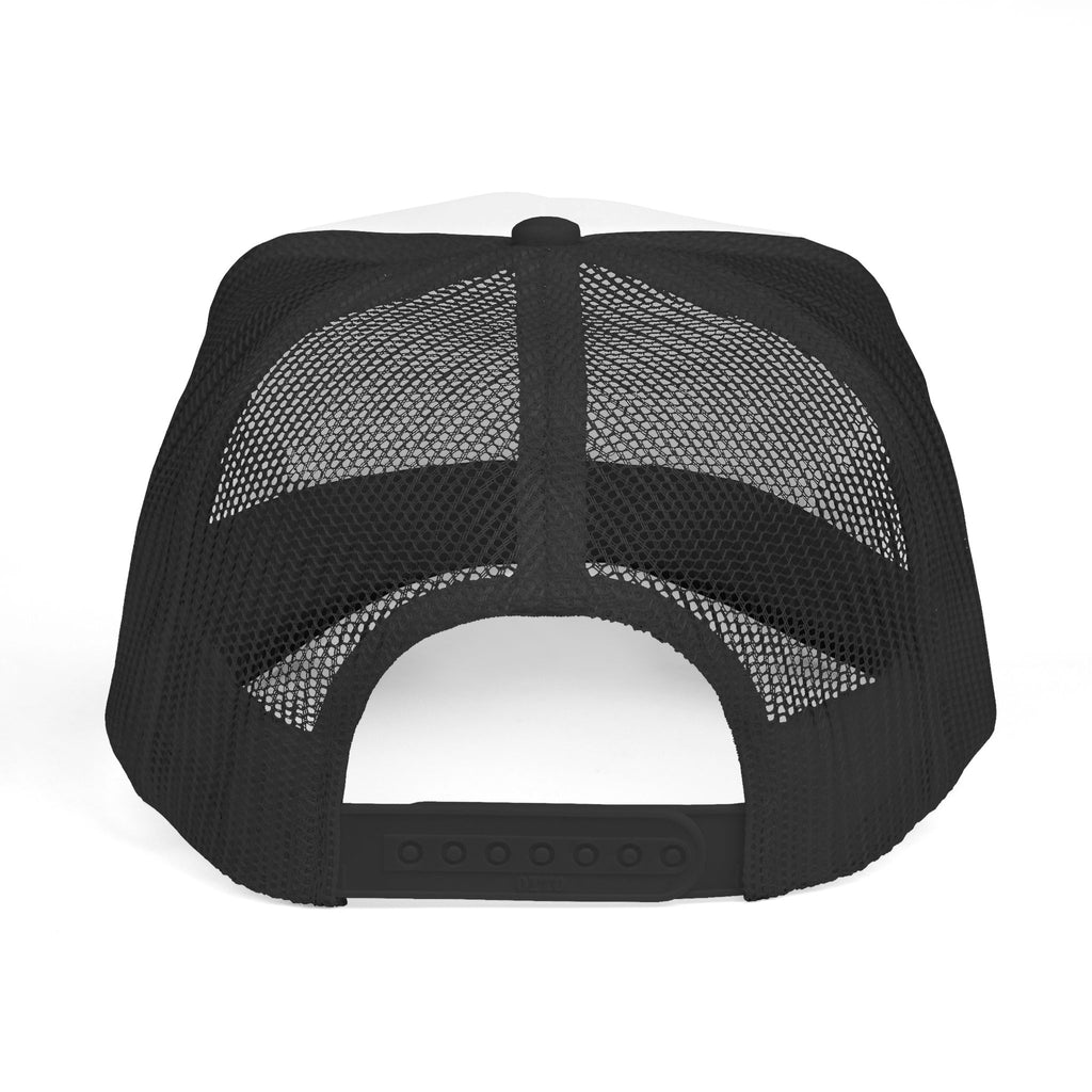 SBX Originals Trucker Cap — Black & White Logo Mesh Hat