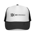 SBX Originals Trucker Cap — Black & White Logo Mesh Hat