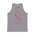 Tank Top — "You Won My Heart" Tic‑Tac‑Toe Valentine Graphic