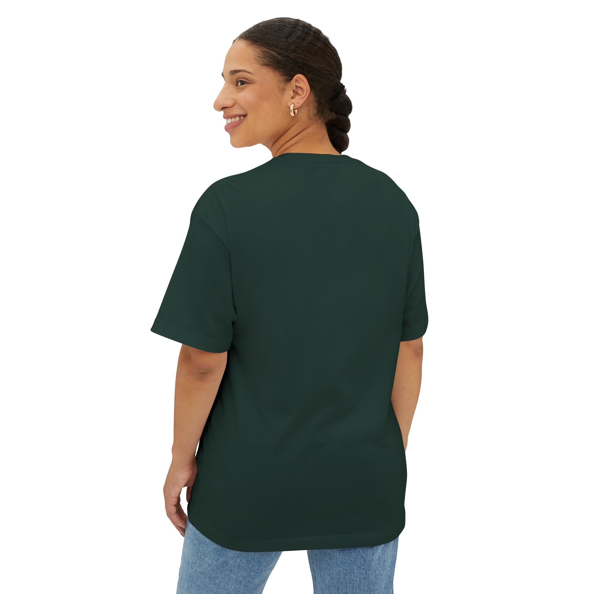 Anime Hero Tee — Dynamic Green Fighter Graphic T-Shirt